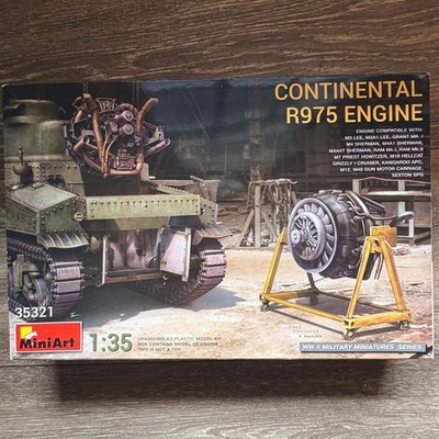 1/35 MINIART CONTINENTAL R975 ENGINE #35321 NEW SHERMAN LEE M3 M4 MODEL KIT