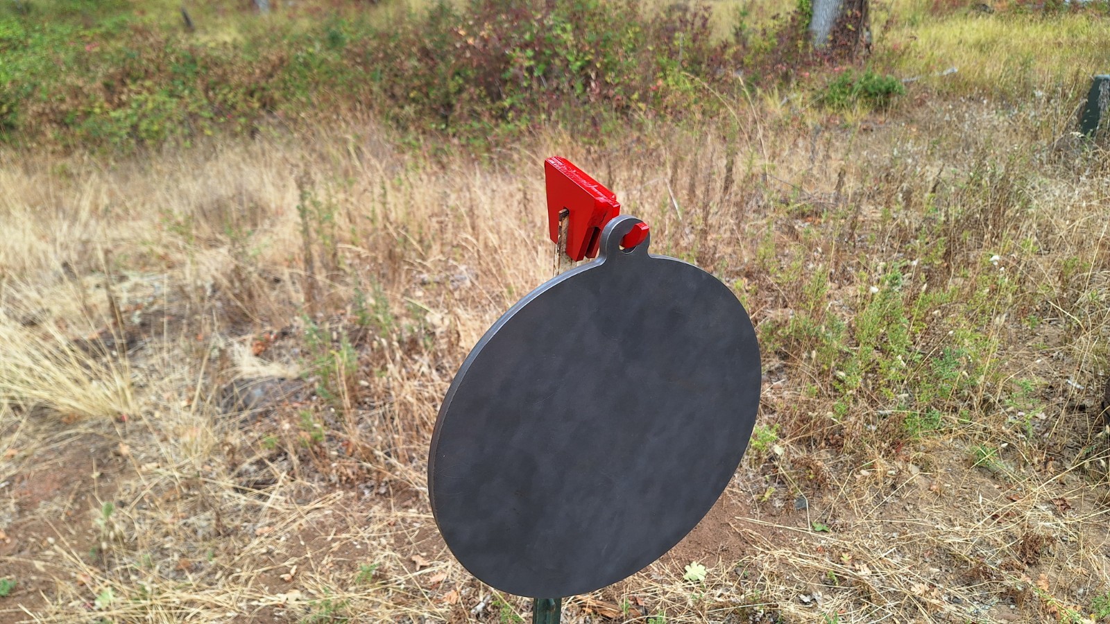 3/8 AR500 T post steel target hanger hook (1- Single)