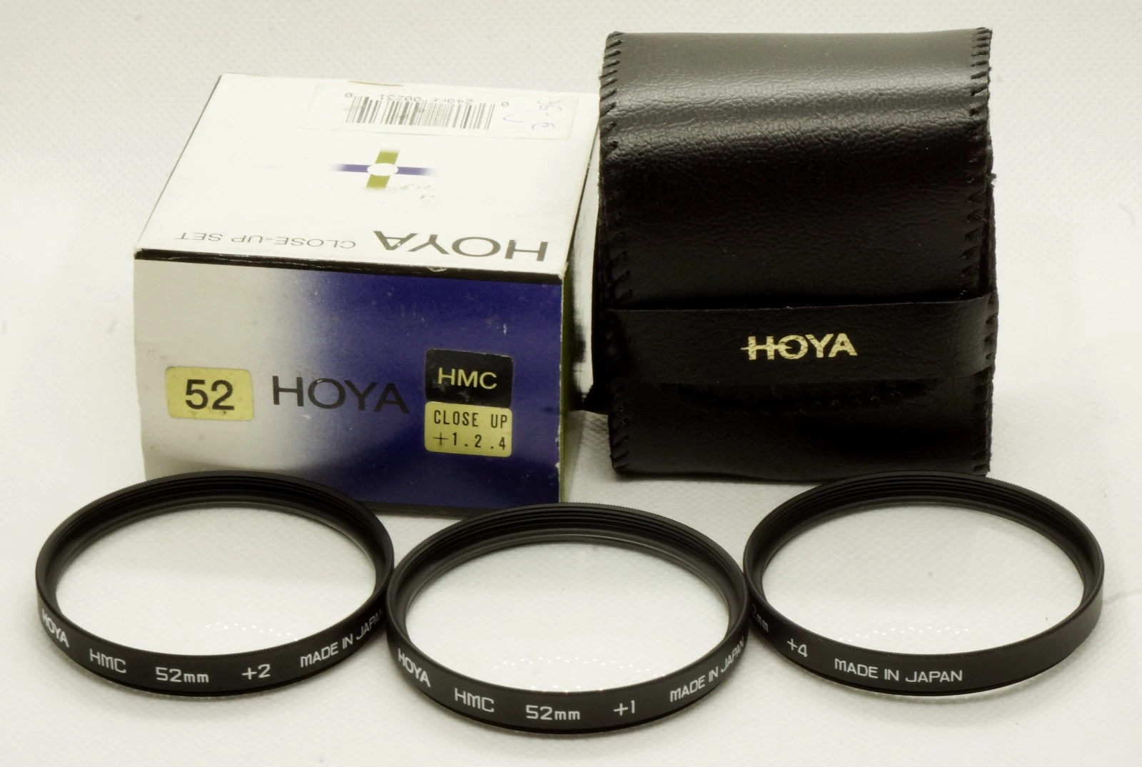 52mm close-up lenses - set (close up) by Hoya -- new -- HMC