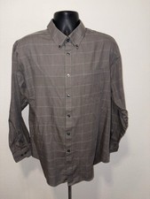 Van Heusen Dress Shirt Button Down Men XL 17-17 1/2 Medium Long Sleeves