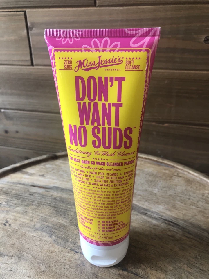 Miss Jessies Dont Want No Suds Conditioning Co Wash Cleanser 8.5 oz - Image 2 of 4