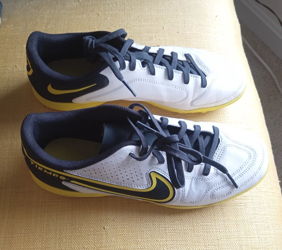 Nike Tiempo Legend 9 Club TF White Yellow Strike for Sale