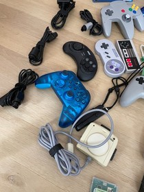 Video Game Controller lot! Sega, Nintendo, Sony, Arcade, 8BitDo