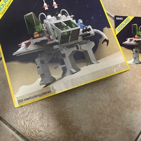 BOX AND INSTRUCTIONS ONLY 1986 Alien Moon Stalker 6940  Vintage Lego Space