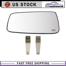 Mirror Glass Heated Driver Side Left Fit 2009-2018 Ram 1500 3.7L 5.7L