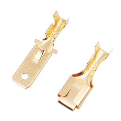 40 Set 6,3 mm 2 3 4 6 Pin Way Electrical Automotive Wire Connector Kits 6.3mm...