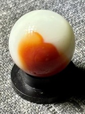 VTG Davis Marble Company Swirl .59 Strong UV Glow HTF