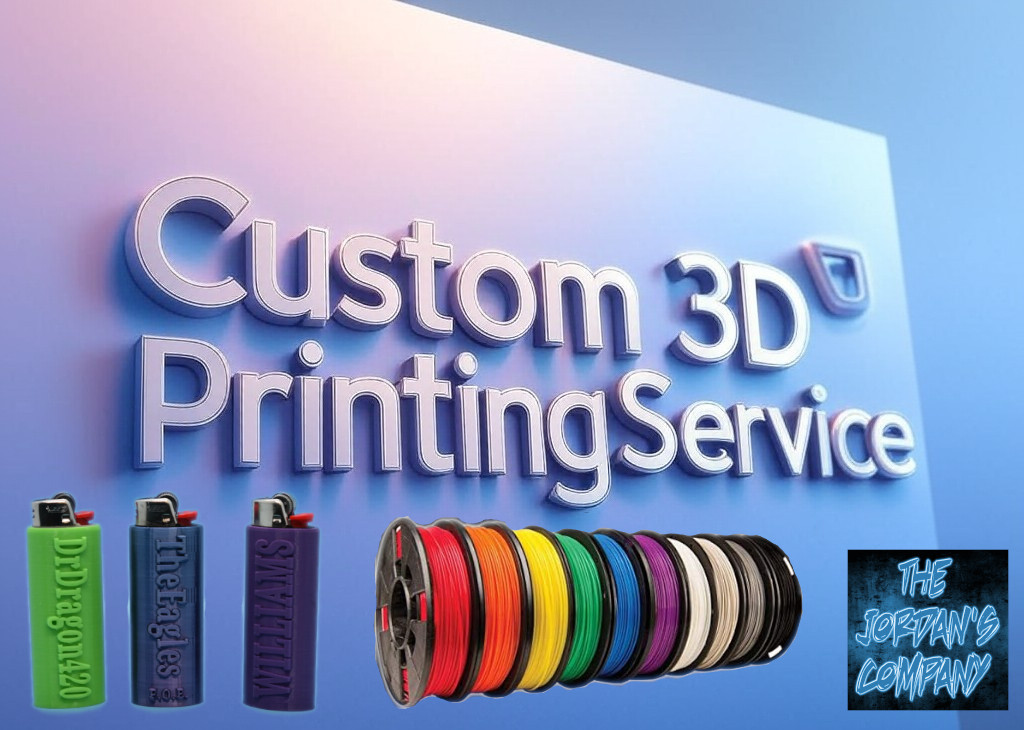 Custom Multi-color 3D Printing Service ~ Stl, 3mf  - 3d Printing On Demand! FDM