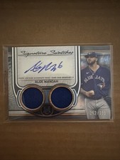 2023 Topps Museum Collection - Single-Player Signature Swatches Dual Relic...