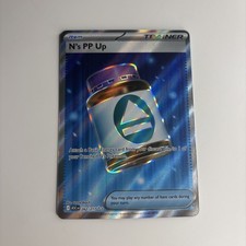 N's PP Up 262/217 Full Art Ultra Raro Pokemon Eroi Ascesi INGLESE NM
