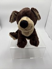 Ganz Webkinz Mocha Pup HM348 Brown Dog Plush Stuff Animal Toy No Code