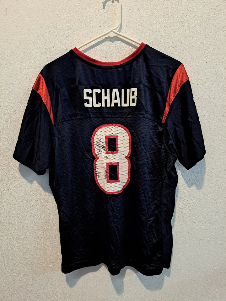 Camiseta para mujer Reebok NFL Houston Texans #8 Matt Schaub talla XL Foto 2 de 4