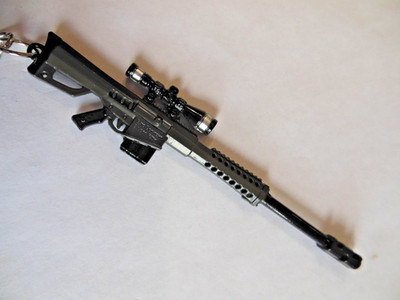 BARRETT  M82A1 - 50 Cal.. Sniper Rifle *** Keychain ** Free  Shipping**