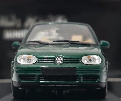 Volkswagen Golf MK4 Cabriolet 1999 Brilliant Green 1:43 Minichamps