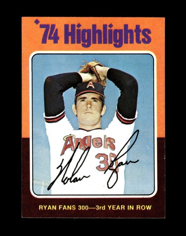 1975 Topps Set-Break #  5 Nolan Ryan NR-MINT *GMCARDS*
