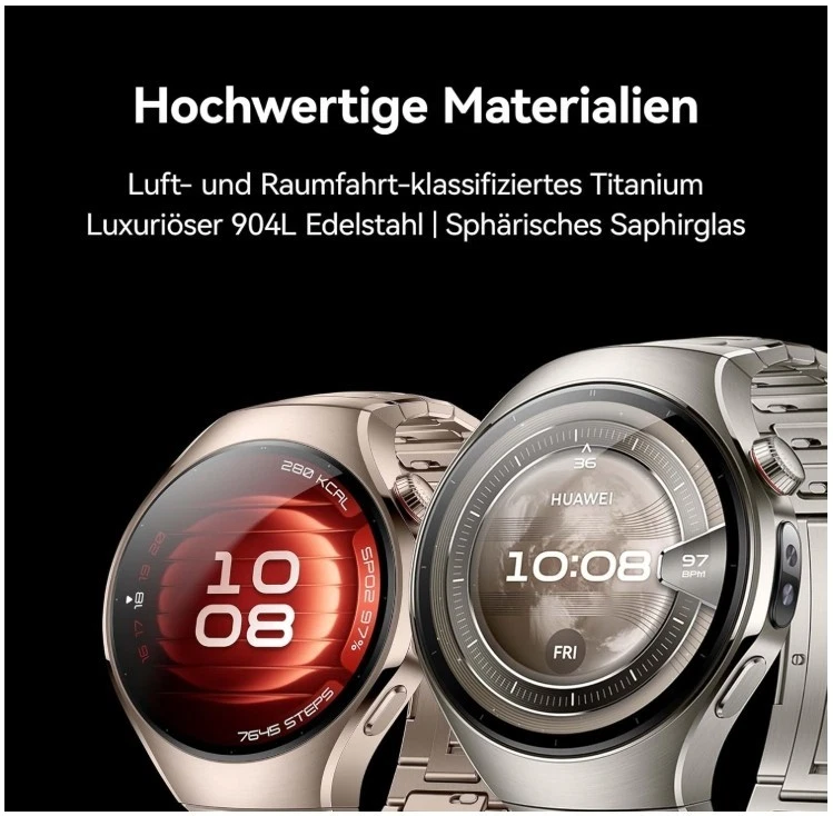HUAWEI WATCH 5 Smartwatch iOS und Android Ultra-Long Battery Life Modus Uhr eSIM - Bild 4 von 4