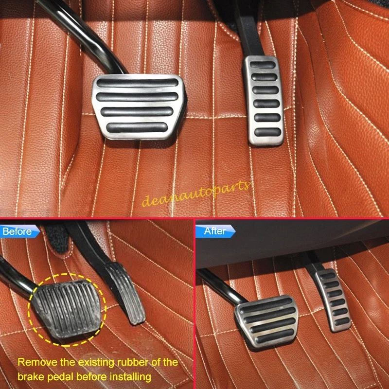 2 ножных тормоза педали газа подушечка крышка перчатка для Discovery Range Rover Sport Defender - Изображение 2 из 4