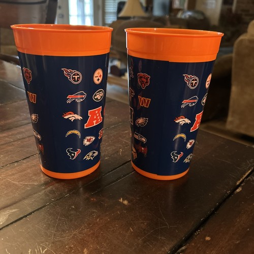NFL Teams Super Bowl 32oz Cup Little Caesars Lot of 2 | eBay