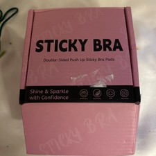 Sticky Bra Inserts Push Up - Double Sided Adhesive Breast Pads Sz Med