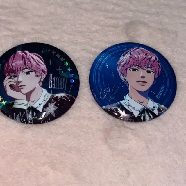 Fan Goods Bambi Can Badge Set Boy Group Collectible