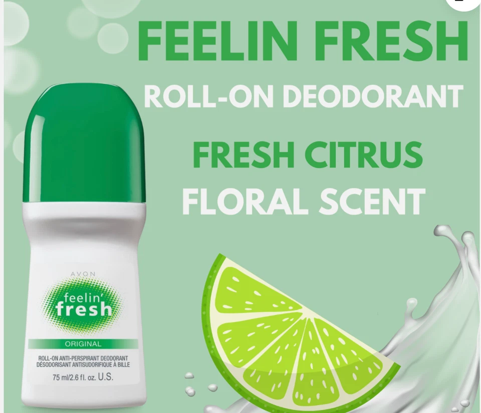 Avon Feelin’ Fresh Roll-On Antiperspirant Deodorant 2.6 fl oz (20pack) – Fresh - Image 4 of 4