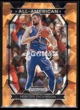 2024 Draft Picks - All-American Hunter Dickinson #1 Orange Ice Prizm (RC) $2 MIN