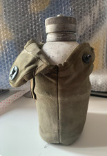 MILITARIA: BORRACCIA MILITARE VISSUTA ANNI 70/80 UTILIZZATA GOI MM