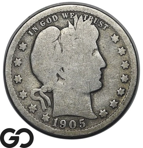 1905-O Barber Quarter