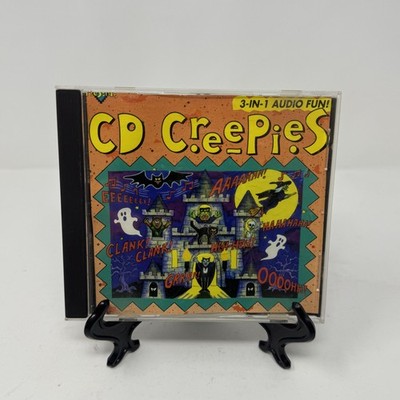 CD Creepies 3-in-1 Audio Fun! Halloween Spooky Sound Effects & Stories CD