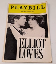 Promenade Theatre Playbill Elliot Loves July 1990