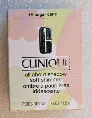 Clinique All About Shadow - 1A Sugar Cane - 2.2g Full Size, NEW IN BOX - Image 1 of 3