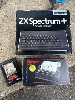 ZX Spectrum 48K Computer & Printer & One Game