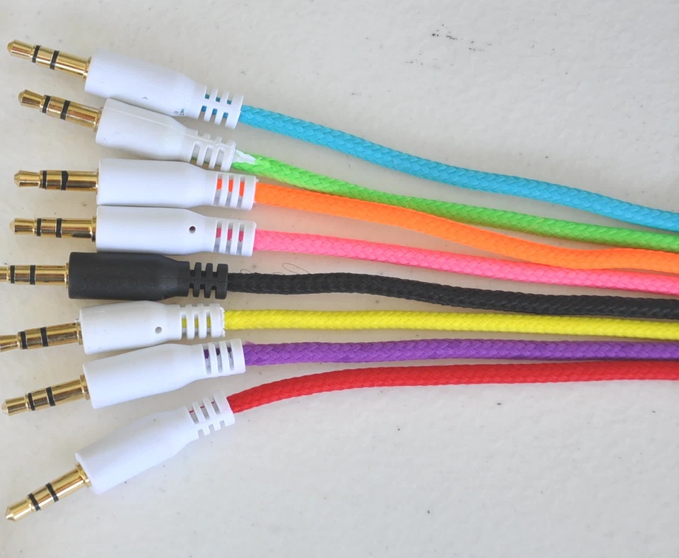 3FT 3.5mm audio stereo aux auxillary cable jack FOR apple Samsung ipod mp3 car - Image 3 of 4