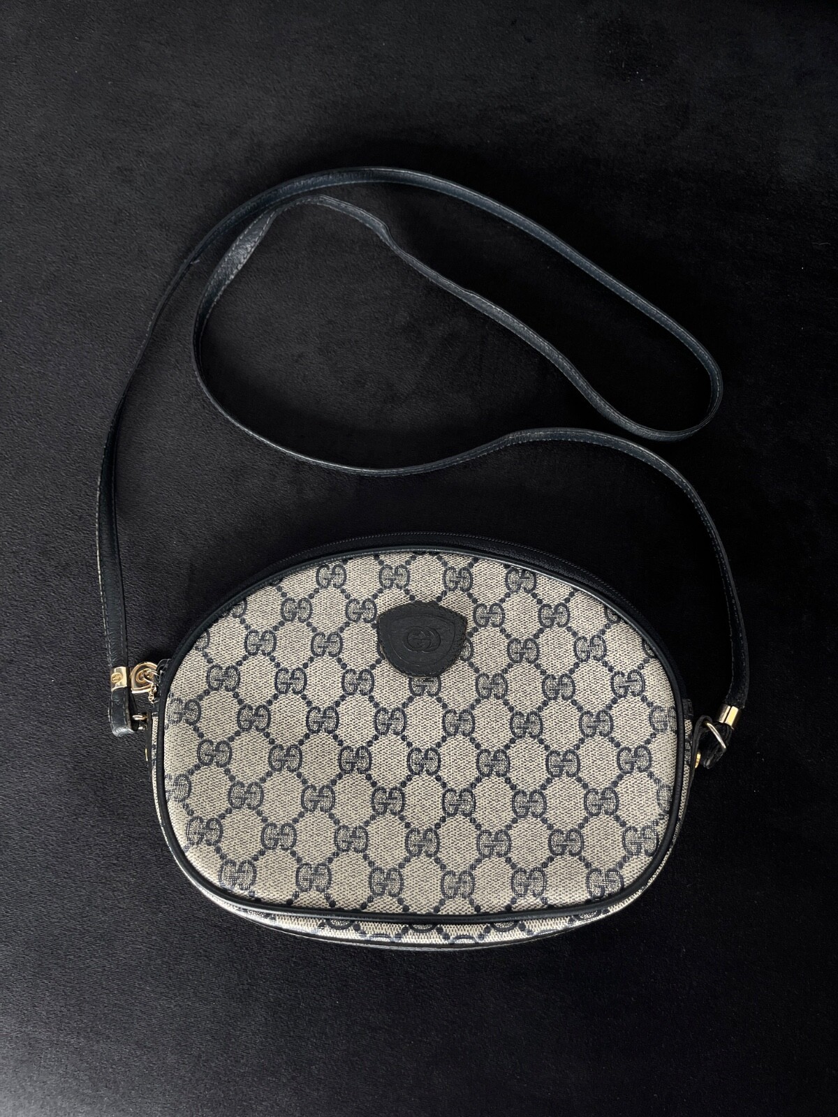 Vintage 90s GUCCI GG Monogram Shoulder Crossbody Bag