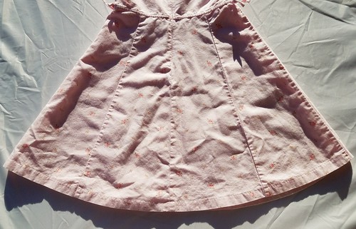 Girls Gymboree Dress Sz XL 6 Tea Party Vintage Pink Floral Summer Easter Ruffle - Picture 2 of 7