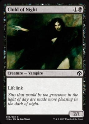 Child of Night - Foil x1 - Iconic Masters - NM-Mint, English - Iconic Masters