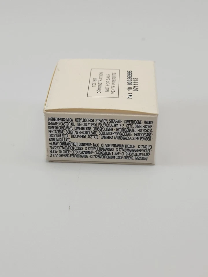 CLARINS OMBRE MATTE CREAM TO POWDER EYESHADOW TESTER 10 MIDNIGHT BLUE - Image 4 of 4