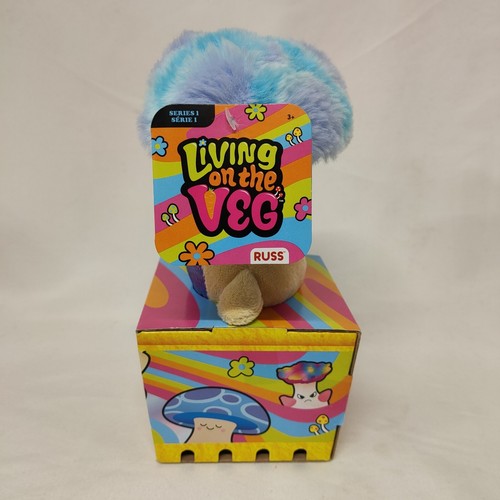 Living on the Veg 6" Plush - Zeek - New - Picture 2 of 5