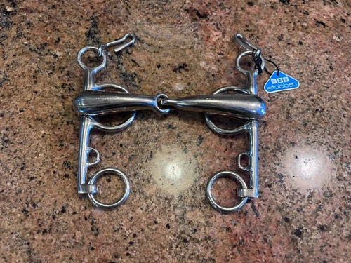 NEW Stubben Bit Horse Bit 8"?   See photos new with tag.