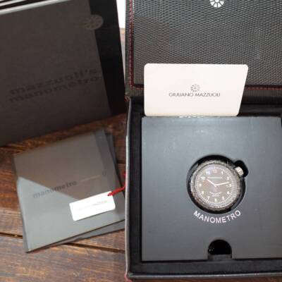 Wristwatch Giuliano Mazzuoli 7470SOC Manometro S Carbon Made in