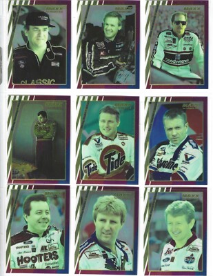 1994 Maxx PREMIER PLUS 200 card Complete set-Straight from packs to pages!