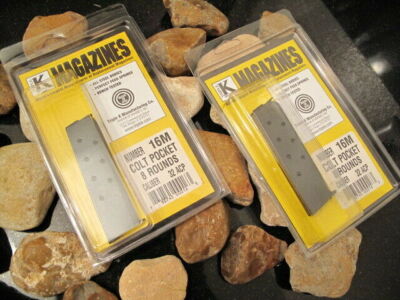 2-Pack Fits COLT POCKET Hammerless Magazine Mag US MADE .32 32 ACP 8rd Clip