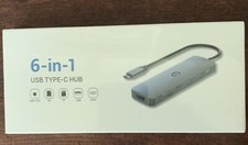 TYM YP HB033 6 IN 1 USB type C HUB Multiport Adapter USB C Dock with 4K HDMI