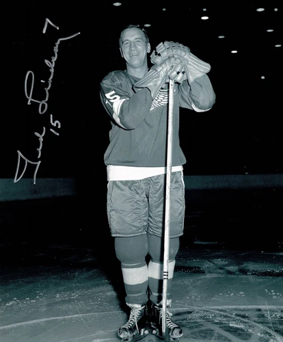 1964-65 Ted Lindsay #15 Detroit Red Wings Hockey!  His Final Season. Wore #15