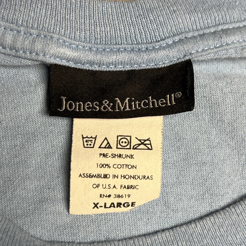 Винтажная промо футболка Budweiser King of Beers светло-голубой размер XL логотип Crown Y2K. - Изображение 4 из 4