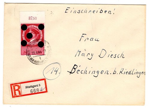 DR-3.Reich 887OR Beautiful Document (CA0589)