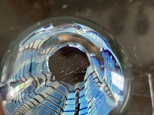 Vintage Robert Eickholt 1991 Reptile Series Signed Paperweight - Picture 2 of 9