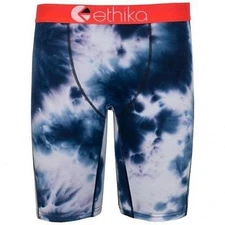Ethika The Staple Fit Bleach Blues Men Underwear No Rise Boxer Shorts Briefs