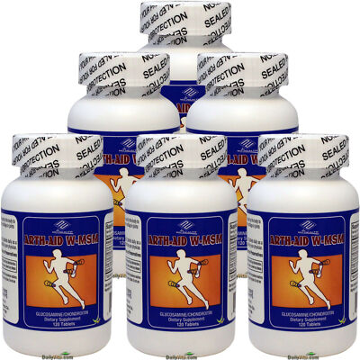 6x Glucosamine+Chondroitin+MSM Joint Health 720 Tabs