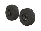 Arrma ARA550087 Dboots 'Fortress SC 轮胎套装胶枪金属 Senton 3S BLX (2...